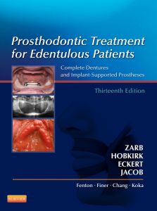 Prosthodontic Treatment for Edentulous Patients