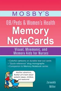 Mosby’s OB/Peds & Women’s Health Memory NoteCards