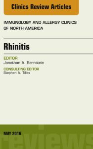 Rhinitis, An Issue of Immunology and Allergy Clinics of North America