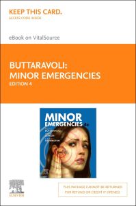 Minor Emergencies Elsevier eBook on VitalSource (Retail Access Card)