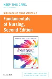 Nursing Skills Online Version 4.0 for Fundamentals of Nursing (Access Card)