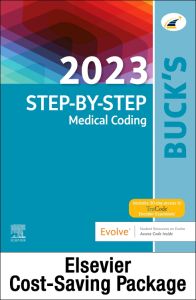 2023 Step by Step Medical Coding Textbook, 2023 Workbook for Step by Step Medical Coding Textbook, Buck's 2023 ICD-10-CM Hospital Edition, Buck's 2023 ICD-10-PCS, 2023 HCPCS Professional Edition, AMA 2023 CPT Professional Edition Package