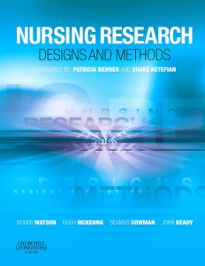 Nursing Research: Designs and Methods