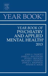 Year Book of Psychiatry and Applied Mental Health 2013