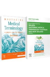 Mastering Medical Terminology Australia and New Zealand, 3rd Edition + Elsevier Adaptive Quizzing Bundle
