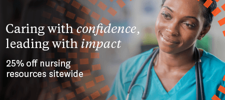 International Nurses Month. Twenty percent off nursing resources sitewide.